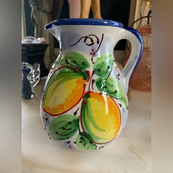 Vintage Hnos Pedraza Ceramic Pitcher from Spain - Picture 1 of 6